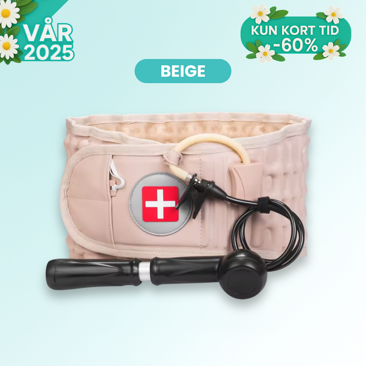 LumbarMax™ – Ortopedisk ryggbelte for korsryggstøtte