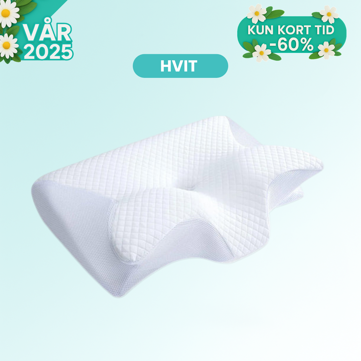 OrthoSleep™ – Ortopedisk pute for nakkestøtte