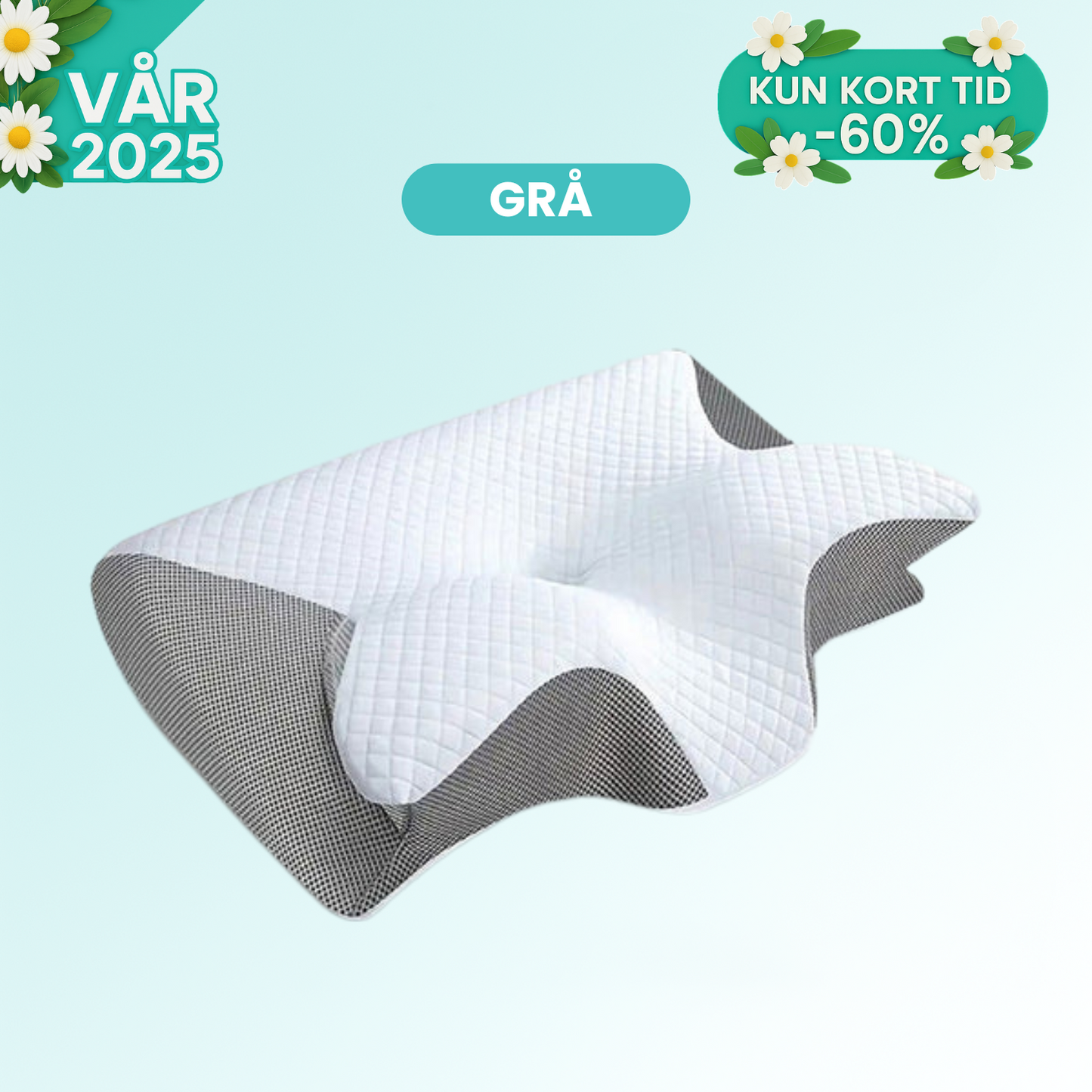 OrthoSleep™ – Ortopedisk pute for nakkestøtte